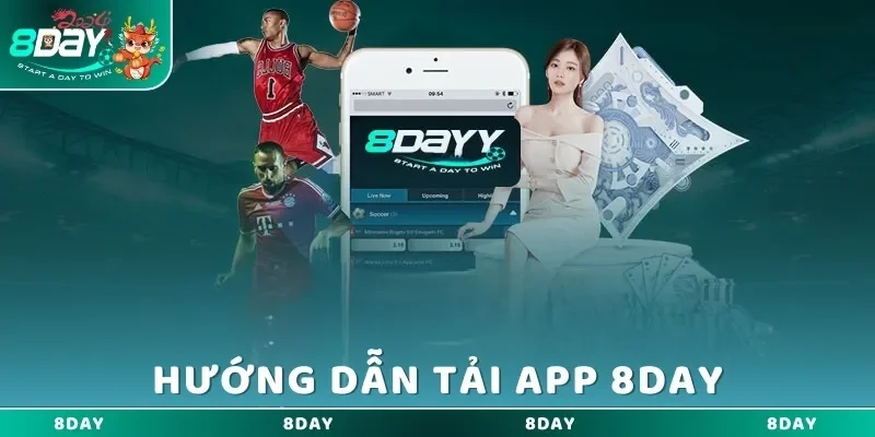 Hướng dẫn tải App 8DAY
